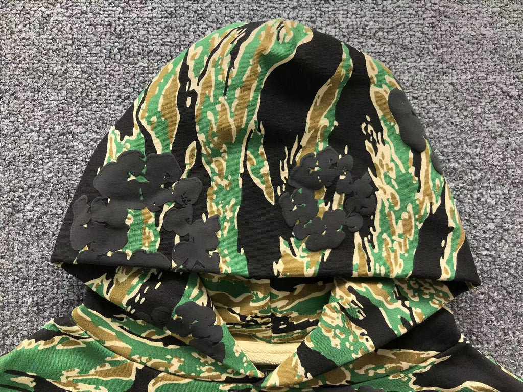 Moletom camuflado Verde Denim Tears