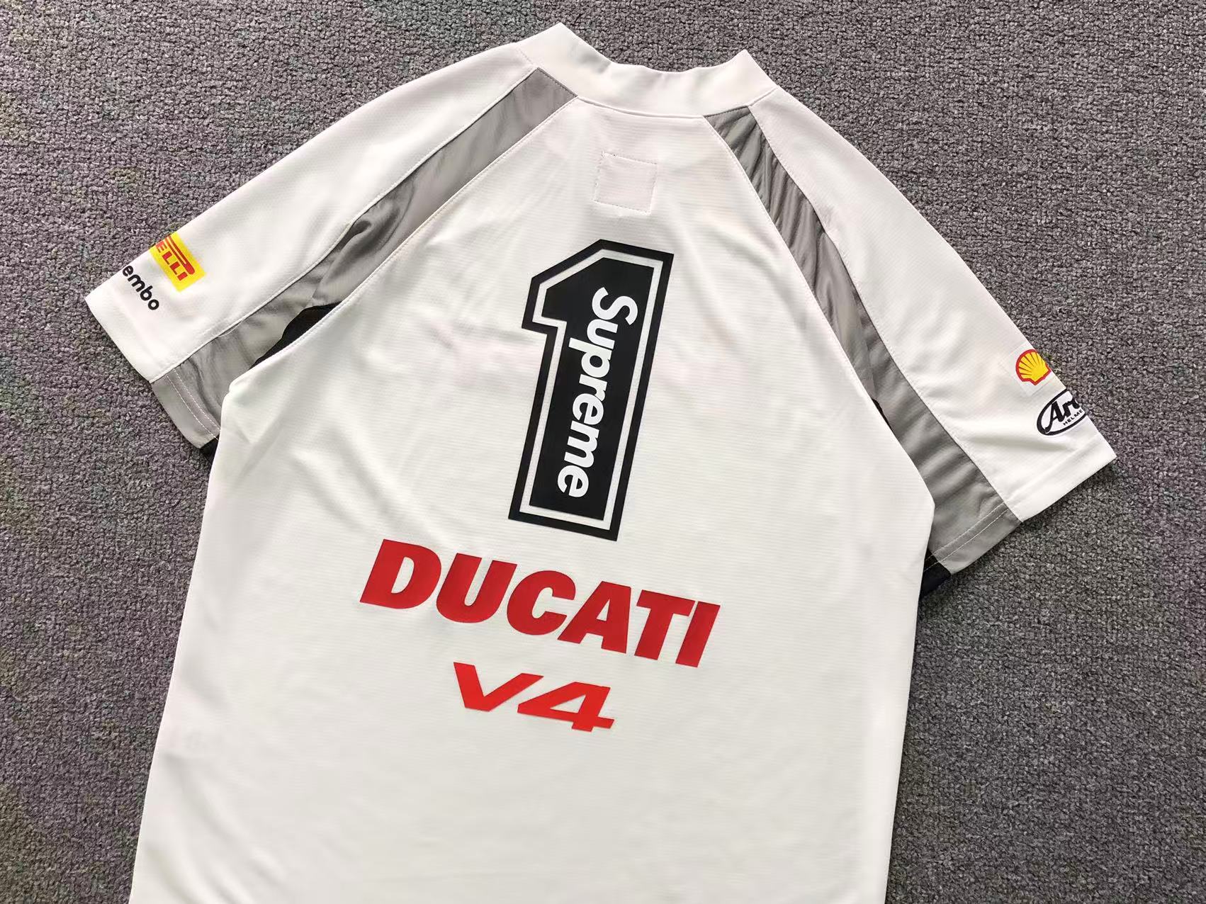 Camiseta de Futebol Supreme x Ducati Jarsey