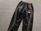 Calça Satin Piping Pullover Black