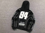 Moletom da colaboração Supreme x Fox Racing