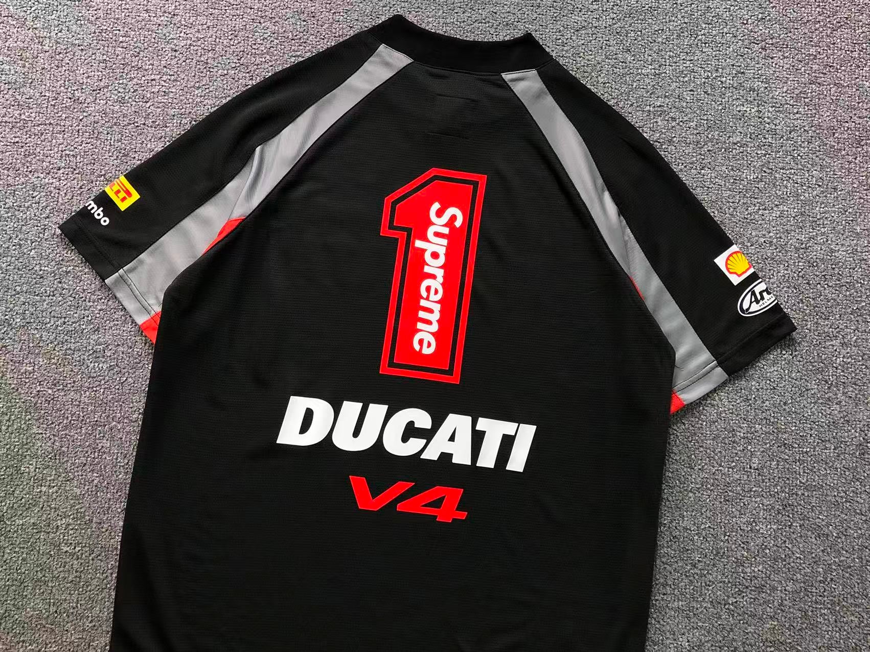 Camiseta de Futebol Supreme x Ducati Jarsey