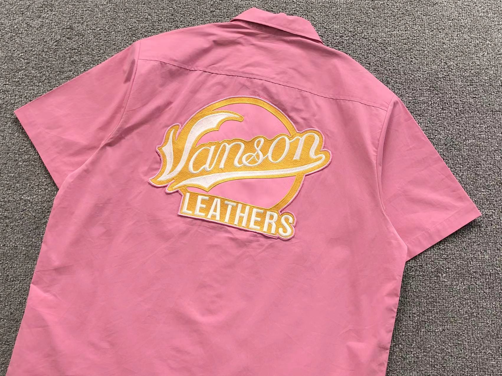 Camisa Listrada Supreme x Vanson Leathers