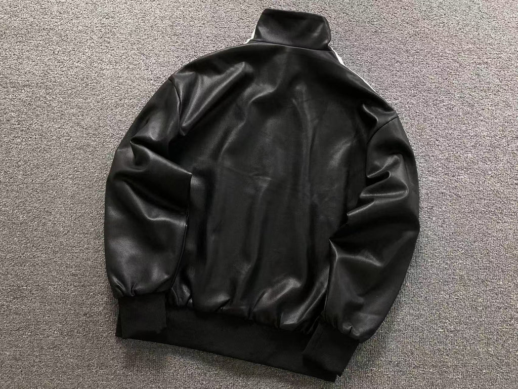 Jaqueta de couro sintético Adidas