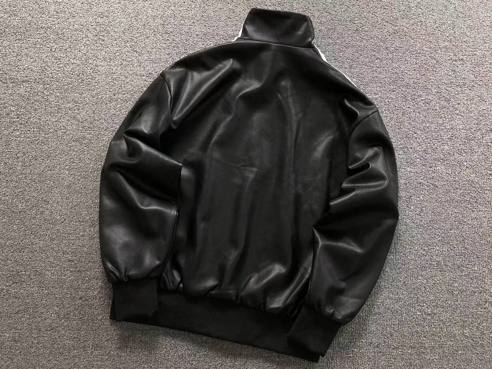 Jaqueta de couro sintético Adidas