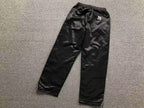 Calça Satin Piping Pullover Black