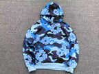 Moletom camuflado Azul Denim Tears