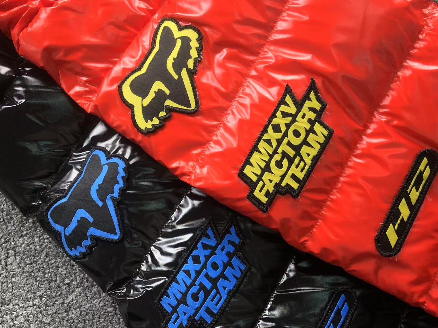 Jaqueta Fox Racing x Supreme Shiny Down Puffer