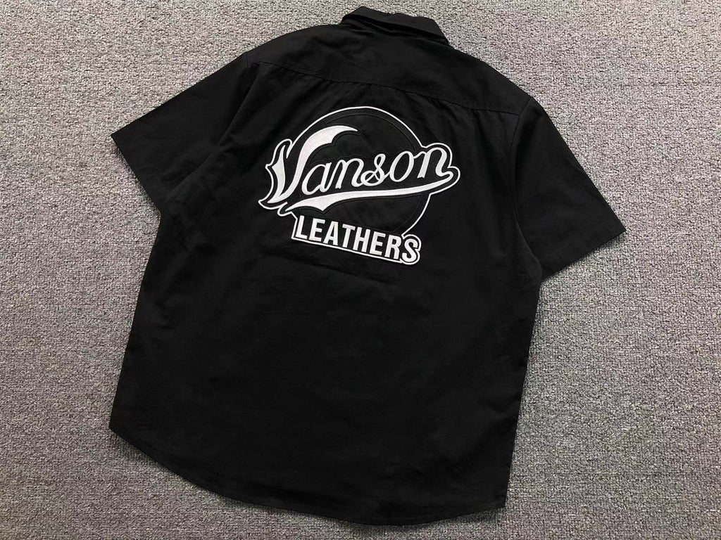 Camisa Listrada Supreme x Vanson Leathers