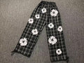Calça xadrez Denim Tears