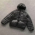 Jaqueta puffer preta Corteiz