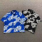 Camisa Stussy Havaiana de Manga Curta
