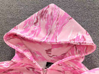 Blusa moletom Corteiz Island Puff "Pink Tiger Camo"
