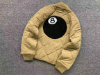 jaqueta acolchoada Stussy 8 Ball Quilted Liner Jacket
