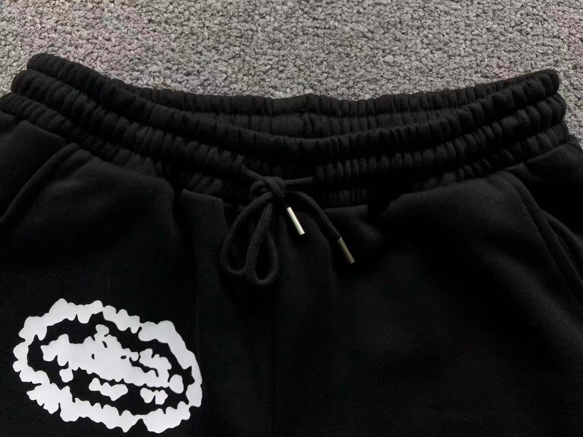 Calça Denim Tears x Corteiz Moletom Zip Black