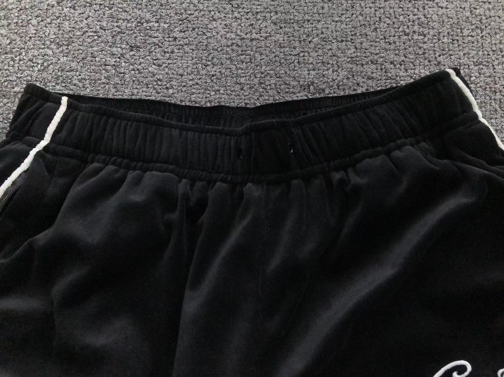 Calça Corteiz VVS Velour Track Jacket preta