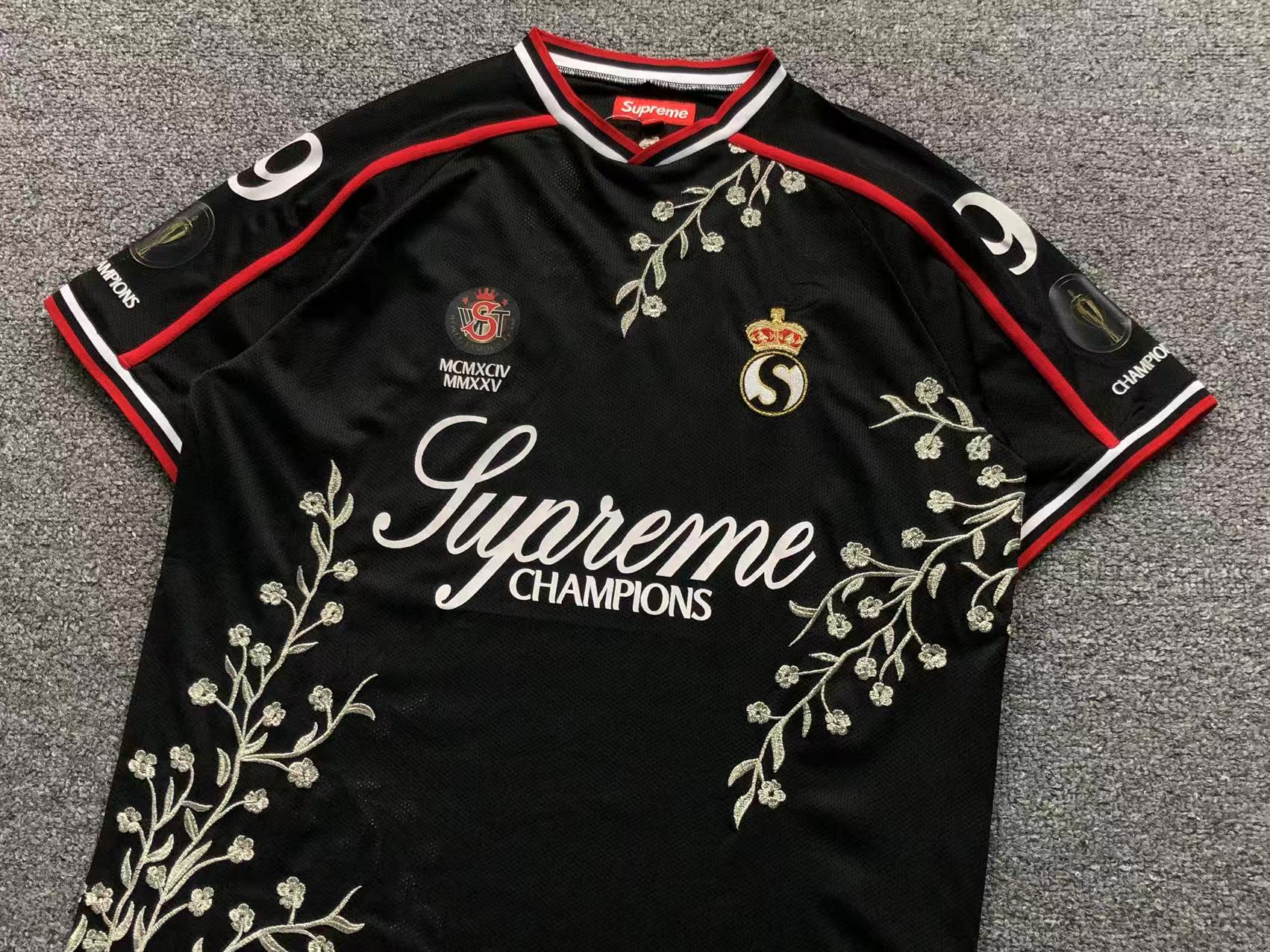 Camiseta Floral Soccer Jersey Supreme