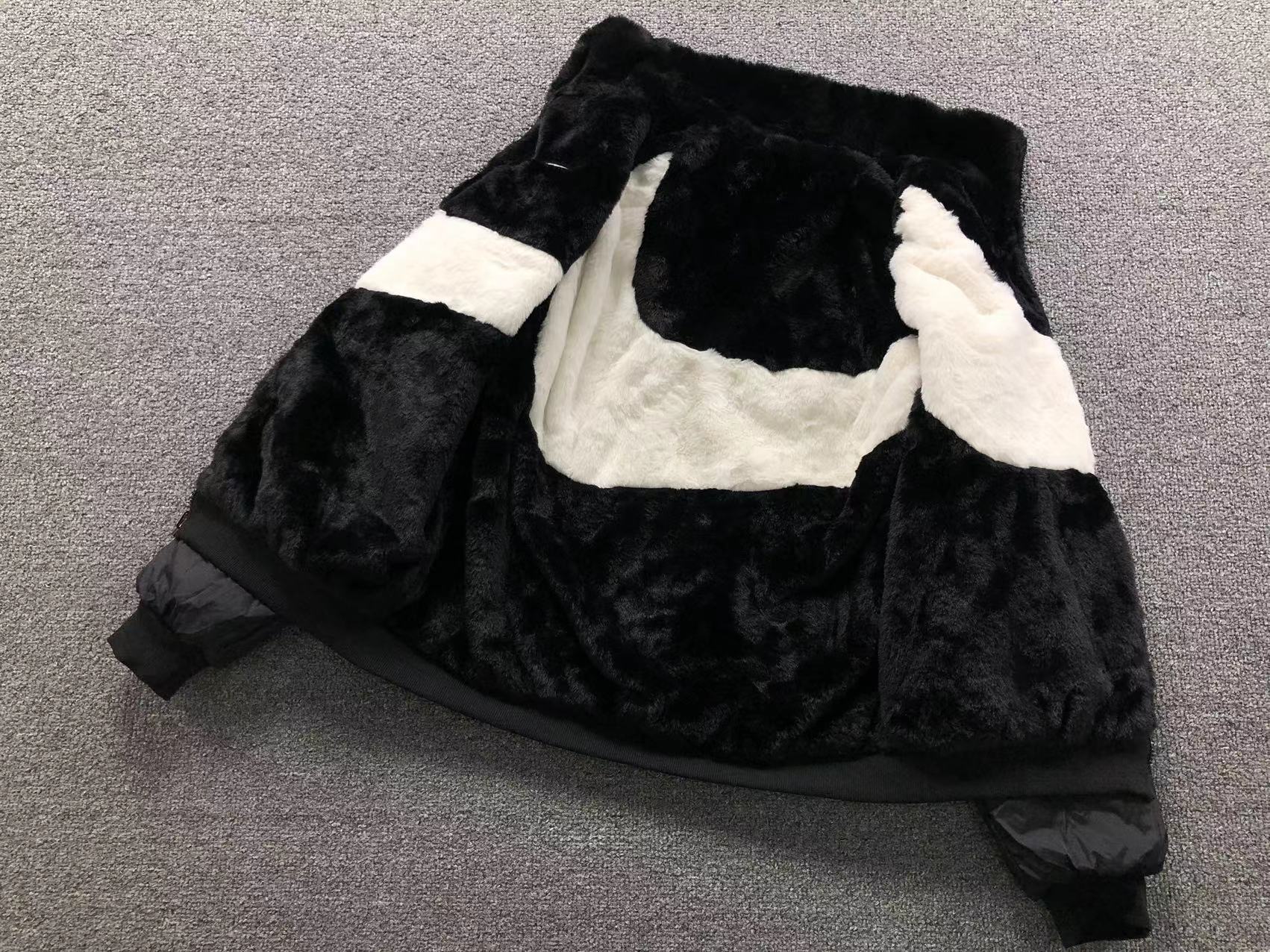 Jaqueta Nike de pele sintética Big Swoosh