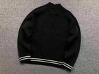Suéter Script Stripe Half Zip