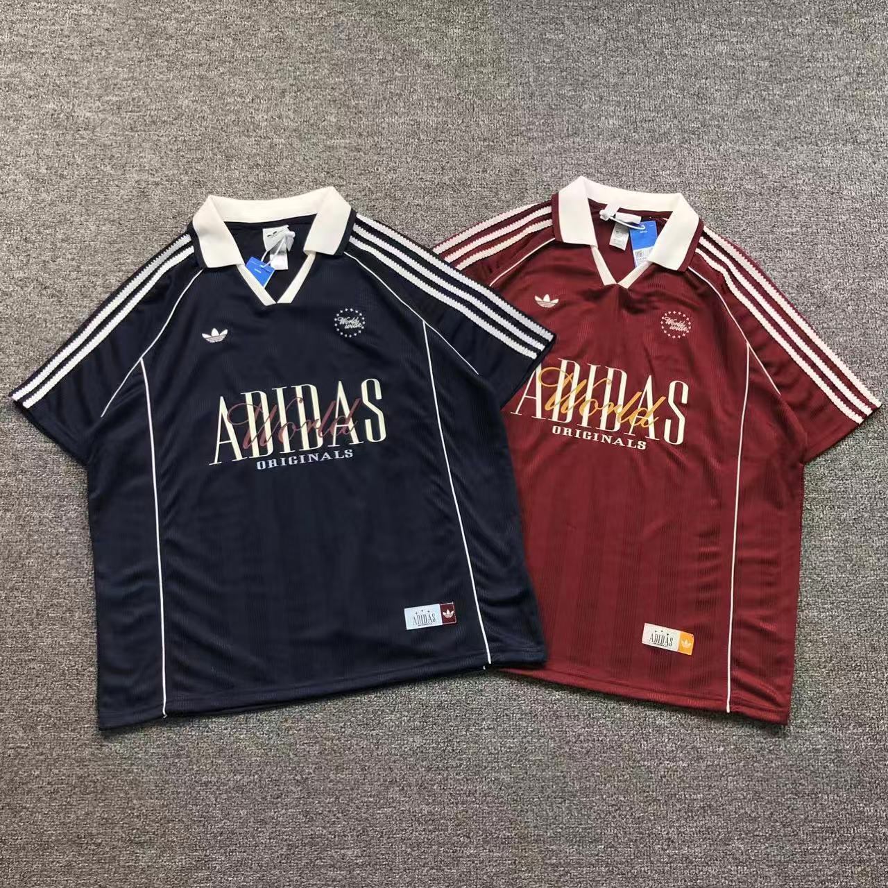 Camiseta Polo em "V" Adidas