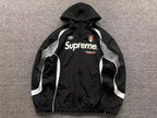 jaqueta corta-vento preta Supreme x Umbro Track Jacket