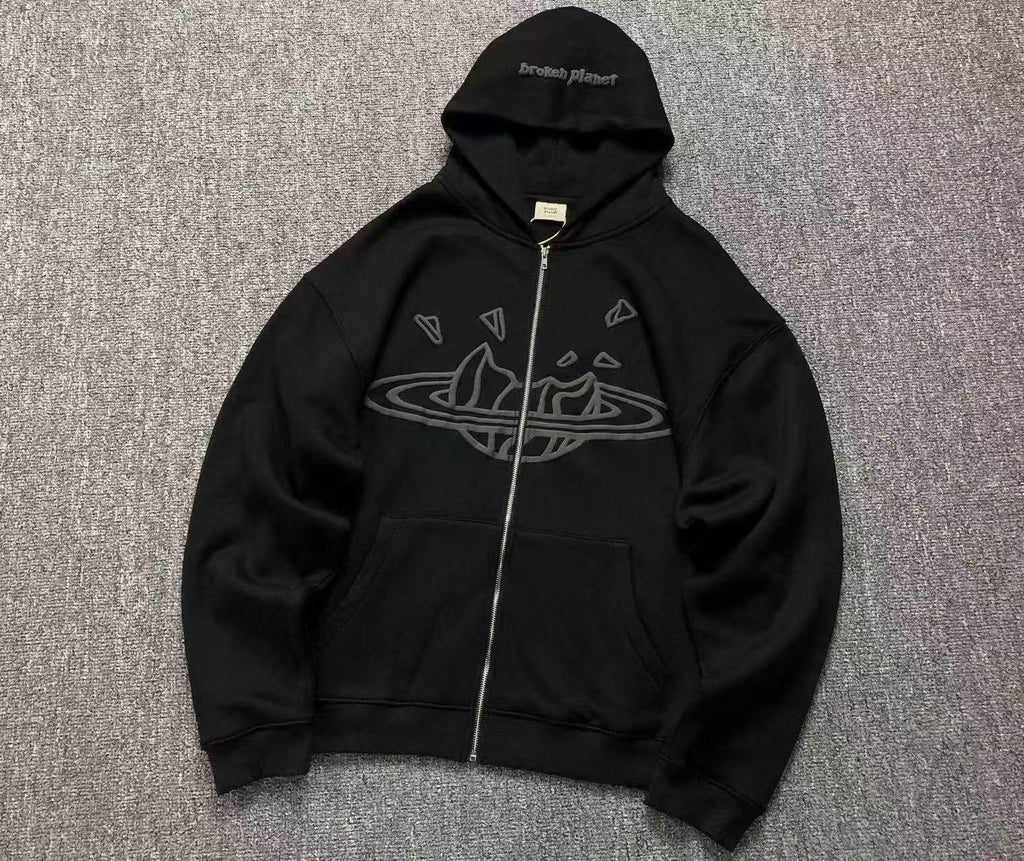 Moletom Broken Planet Zip Up