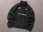 Blusa Reflective Piping Pullover Supreme