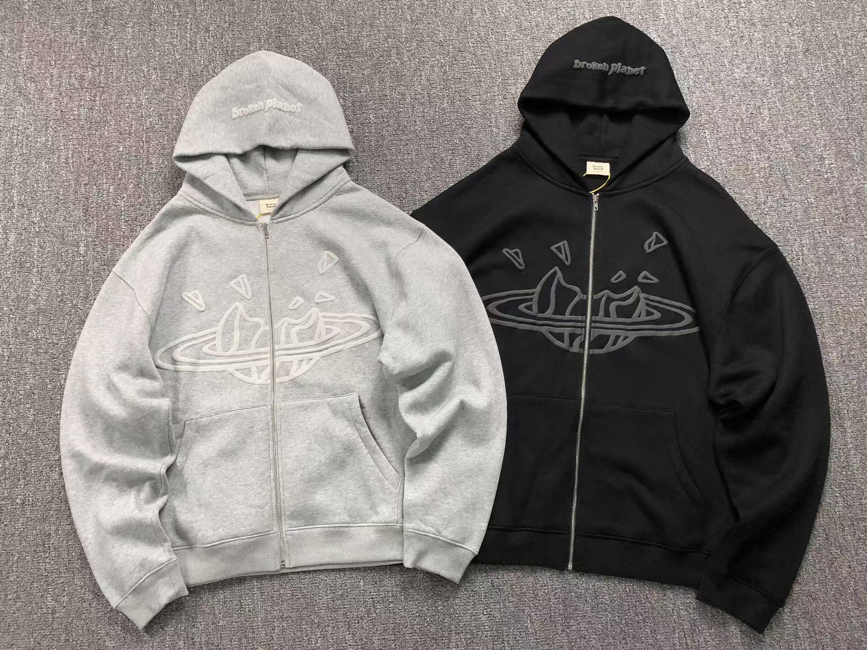 Moletom Broken Planet Zip Up