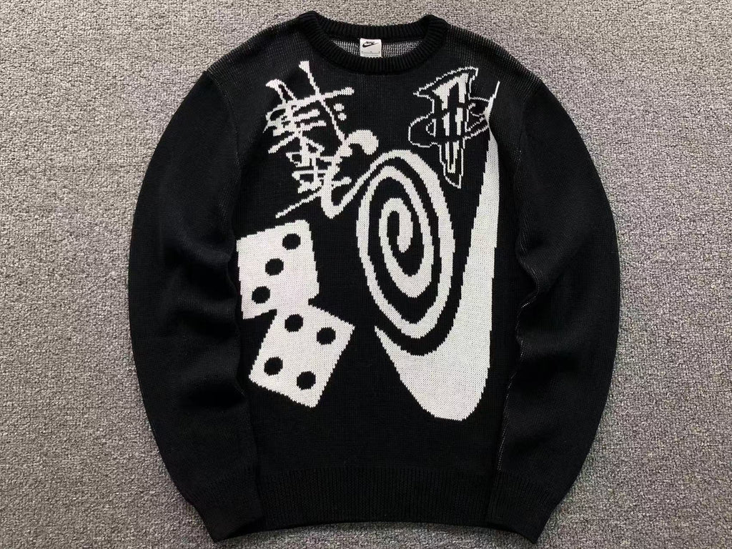 Suéter de tricô Nike x Stussy