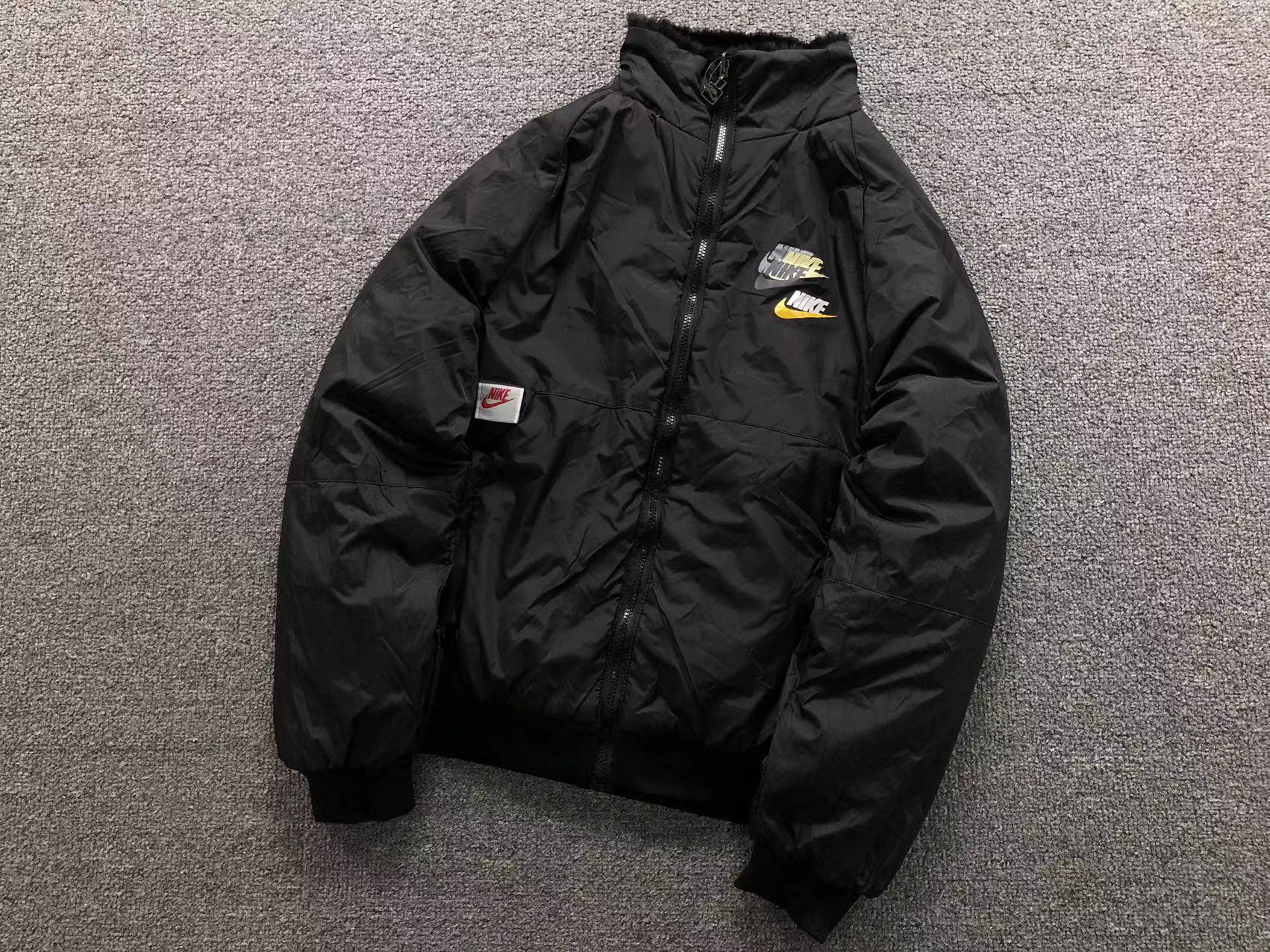 Jaqueta Nike de pele sintética Big Swoosh