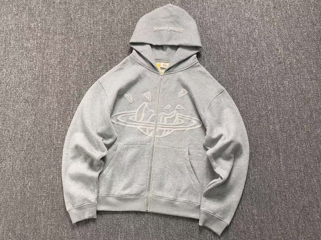 Moletom Broken Planet Zip Up