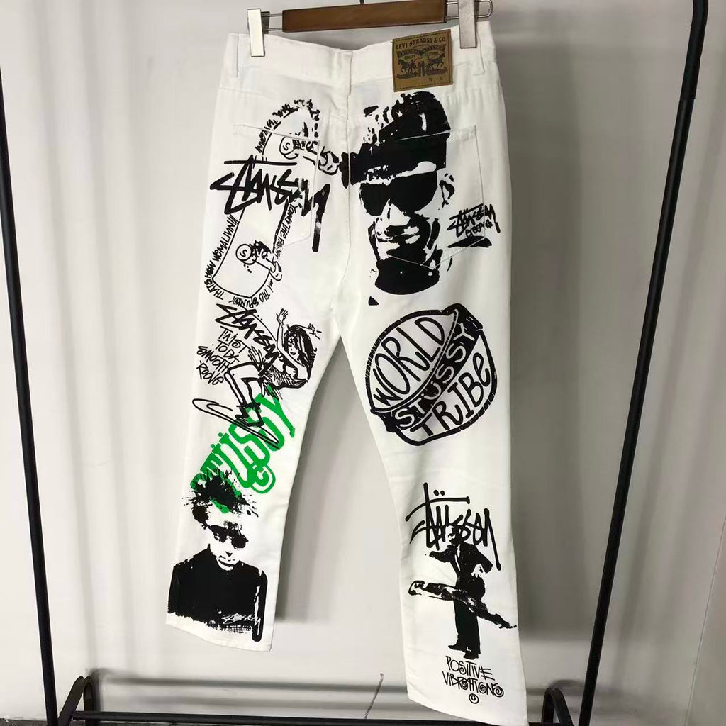 Stussy World Tour Tribe Canvas Pants