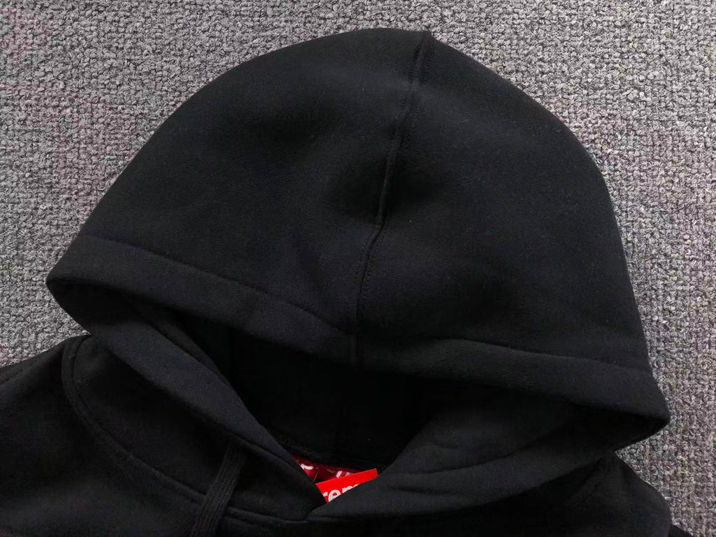 Blusa Big Logo Jacquard Hooded Supreme