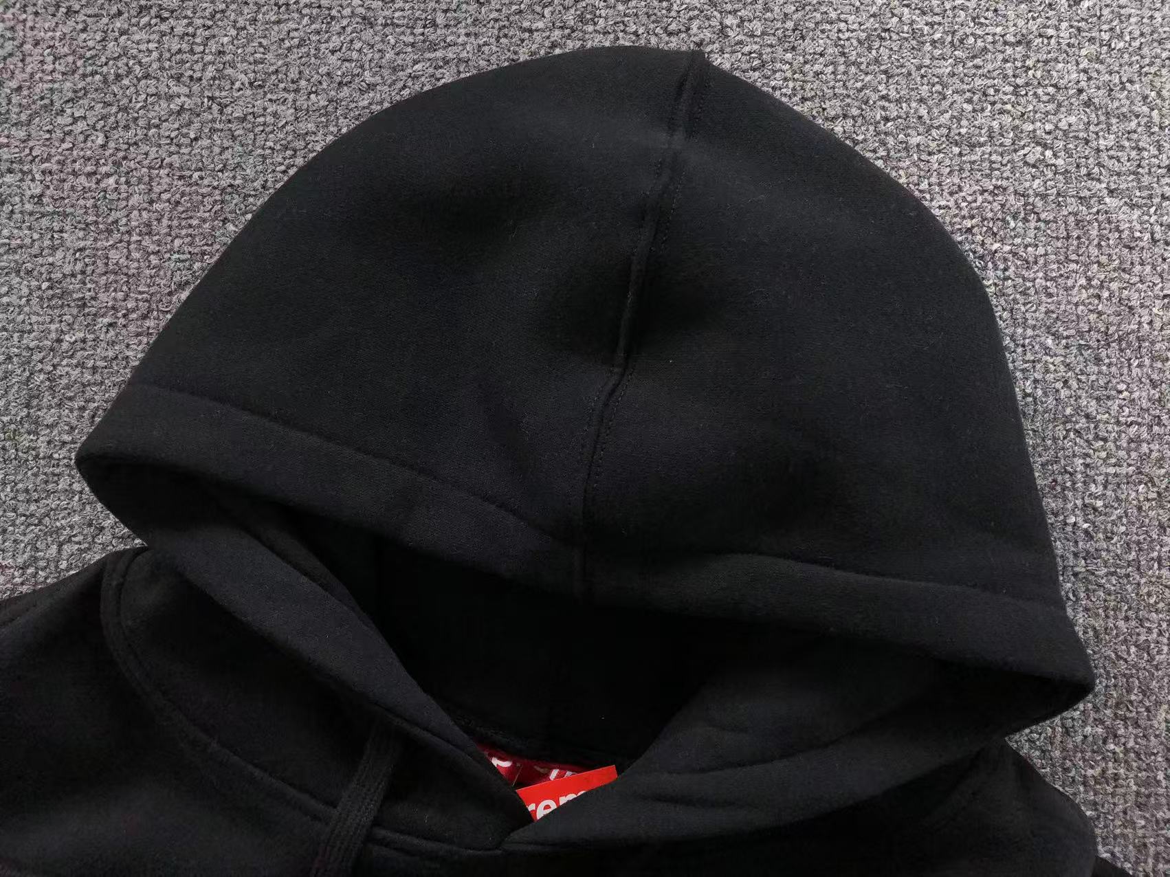 Blusa Big Logo Jacquard Hooded Supreme