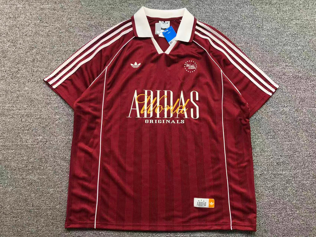 Camiseta Polo em "V" Adidas