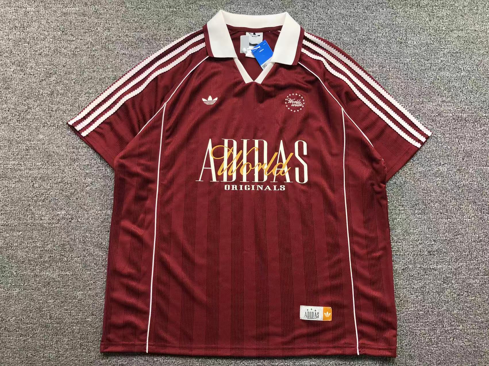 Camiseta Polo em "V" Adidas