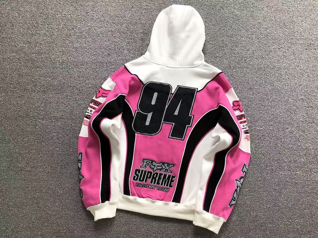 Moletom da colaboração Supreme x Fox Racing