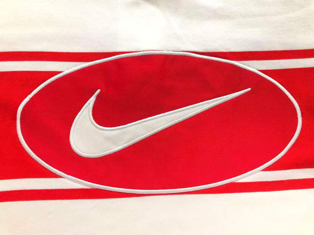 camisa polo de rúgbi da colaboração Nike x Supreme