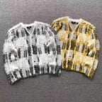 Stüssy Hairy Plaid com textura peluda