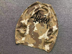 Camiseta térmica raglan camuflada Stussy