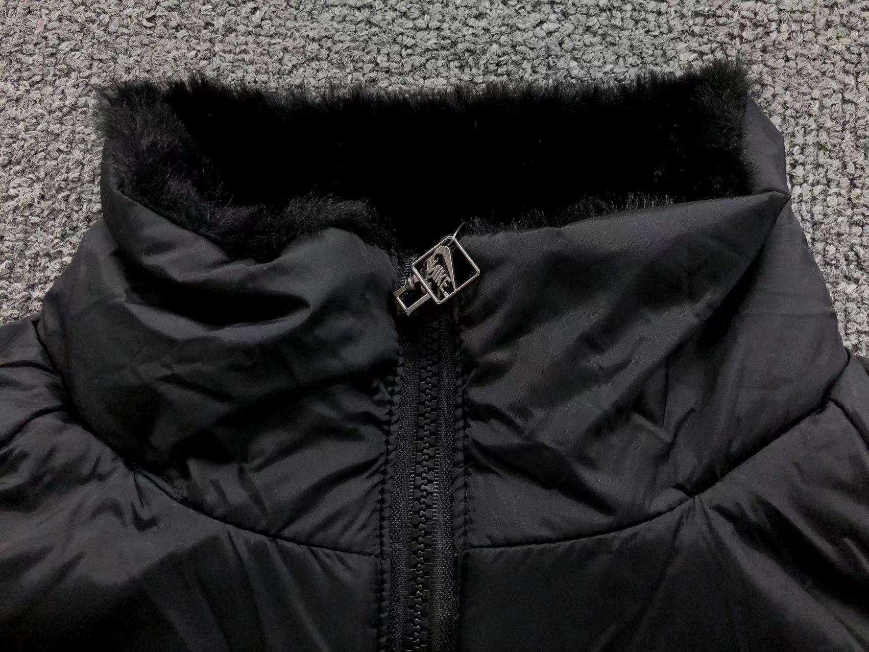 Jaqueta Nike de pele sintética Big Swoosh
