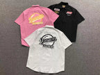 Camisa Listrada Supreme x Vanson Leathers
