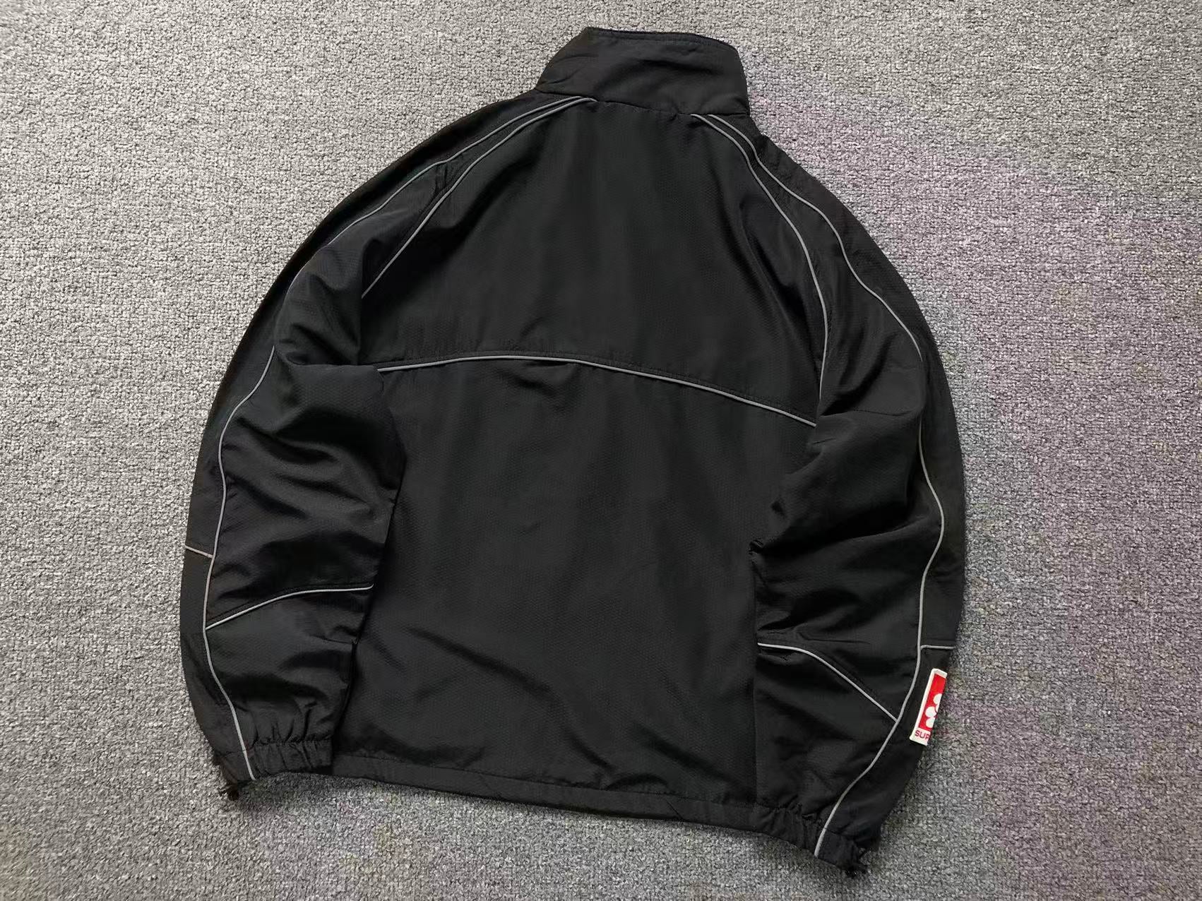 Blusa Reflective Piping Pullover Supreme