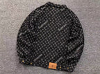 Jaqueta Louis Vuitton x Supreme Jacquard Denim Trucker Jacket