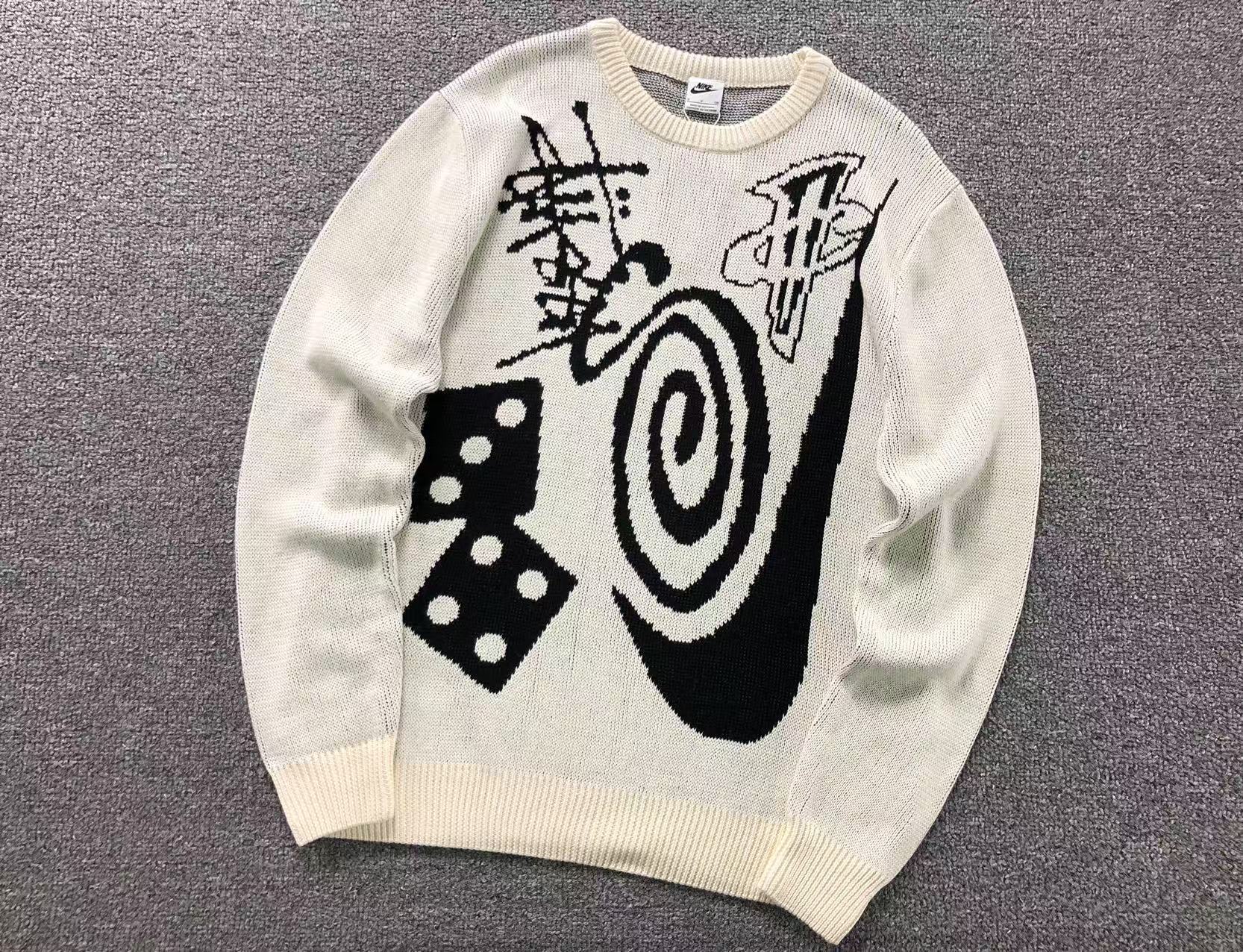 Suéter de tricô Nike x Stussy