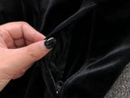 Jaqueta Corteiz VVS Velour Track Jacket preta