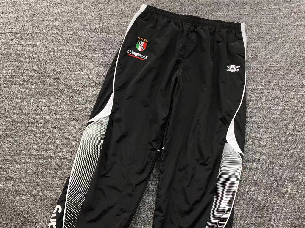 Calça corta-vento preta Supreme x Umbro Track Jacket