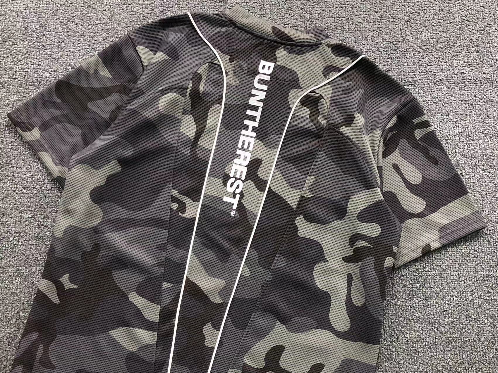 Camisa Corteiz BTR Practice Top Camuflada