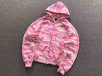 Blusa moletom Corteiz Island Puff "Pink Tiger Camo"