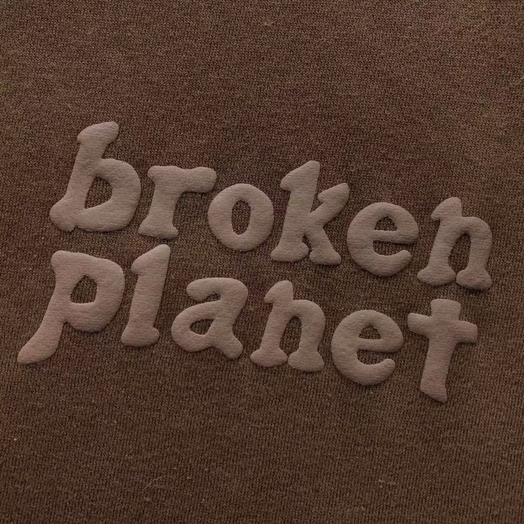 Blusa moletom marrom Broken Planet