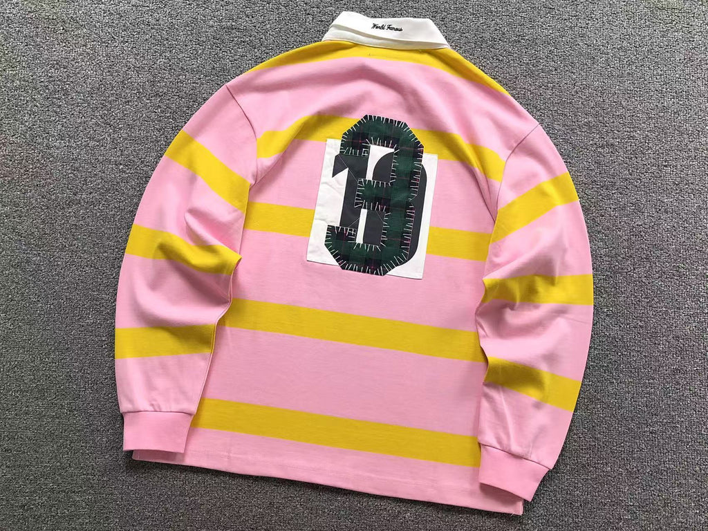 Camisa Polo Stripe Rugby (FW25) Supreme